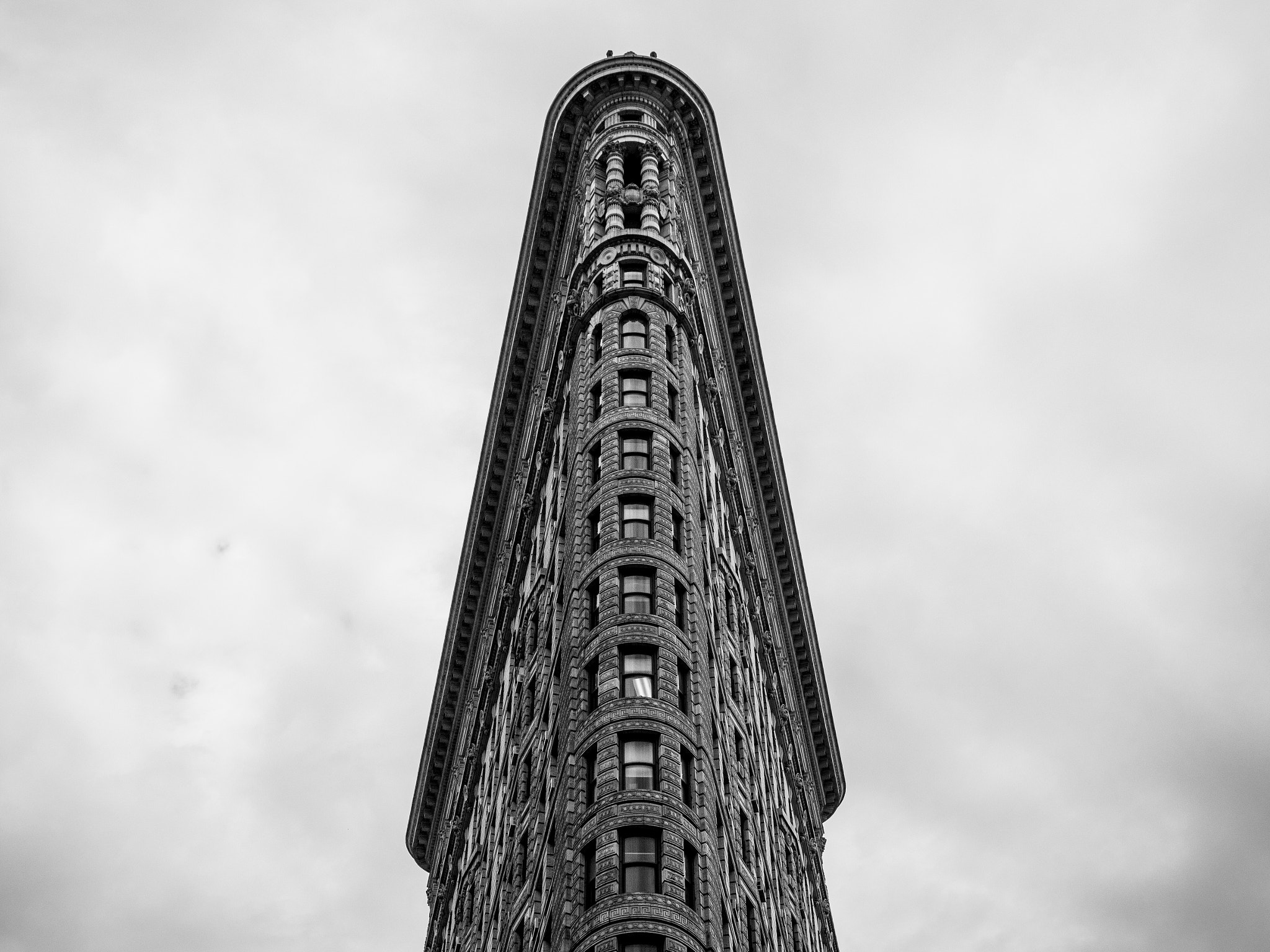 Olympus PEN-F sample photo. Flatiron building new york photography