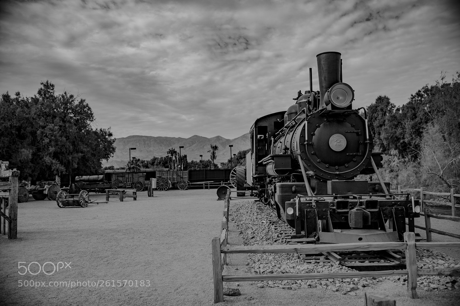 Canon EOS 6D sample photo. Train at death valley photography