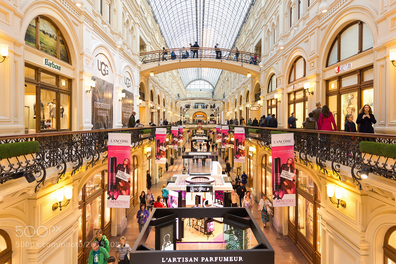 Canon EOS 6D sample photo. Walkway inside gum department photography