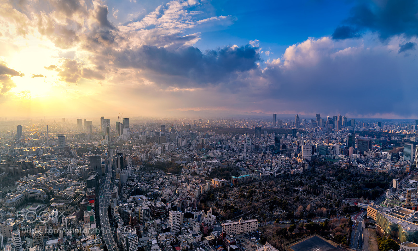 Nikon D850 sample photo. Tokyo skyline photography