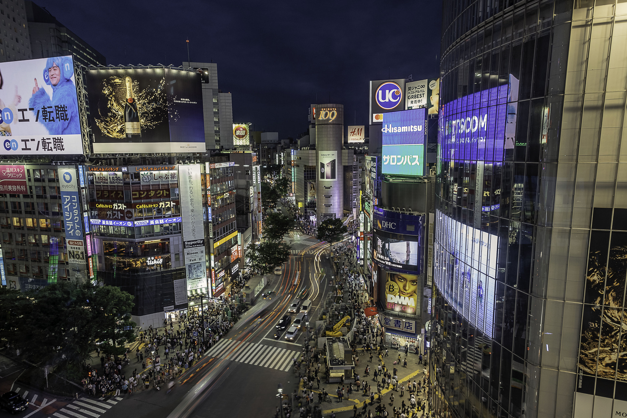 Fujifilm X-H1 sample photo. Shibuya, tokyo japan photography