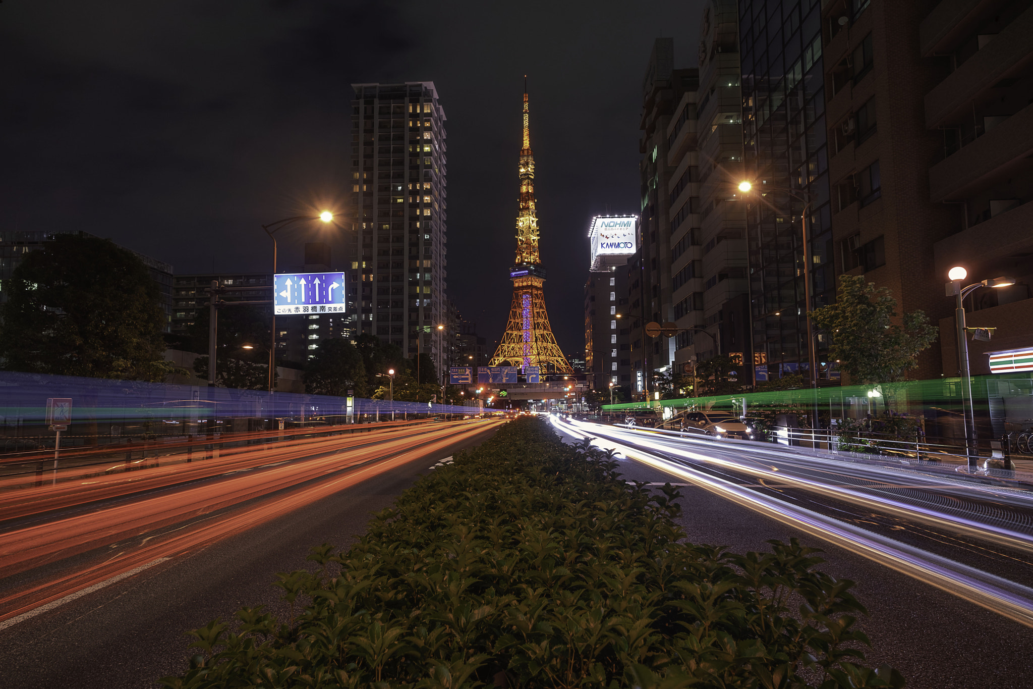 Fujifilm X-H1 sample photo. Tokyo tower long exposure using a nisi natural night filter. photography