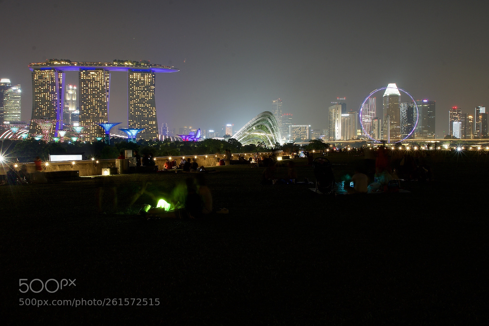 Sony a7R II sample photo. Marina barrage! photography
