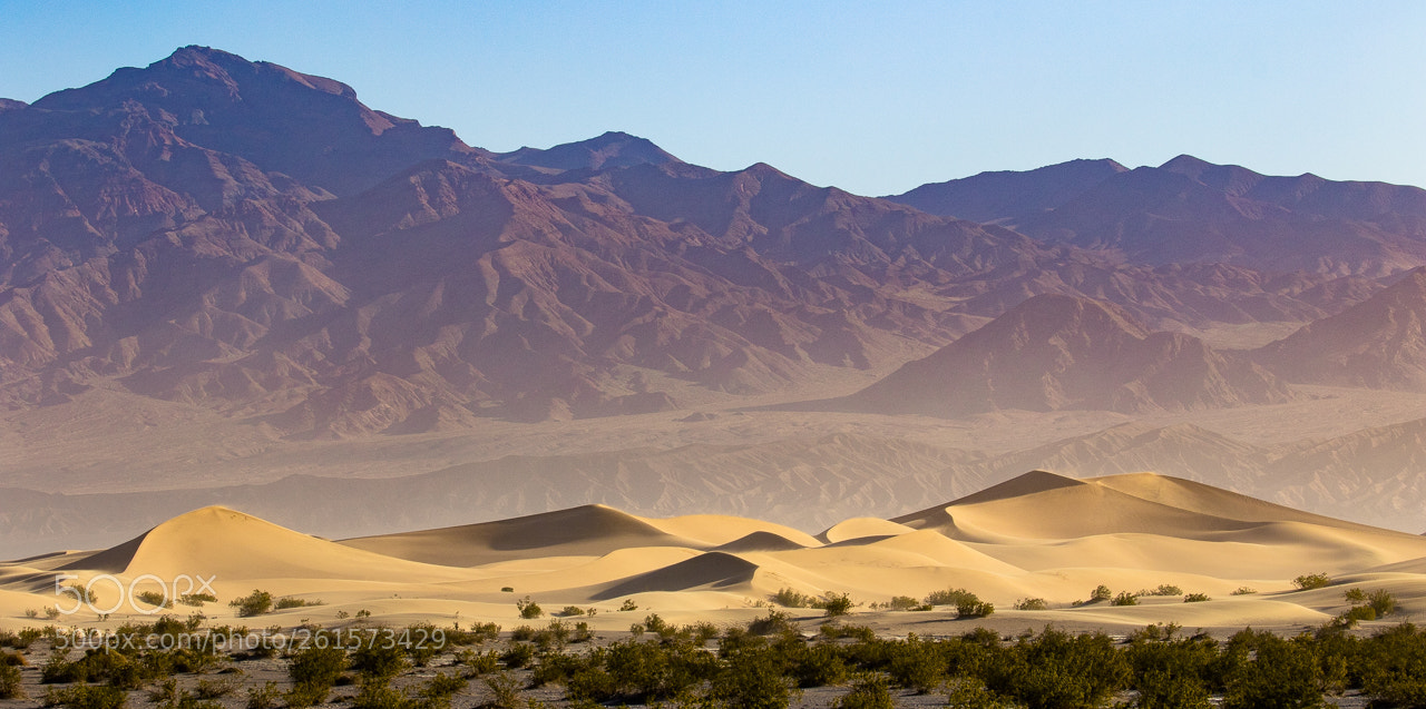 Canon EOS 7D Mark II sample photo. Mesquite sand dunes photography