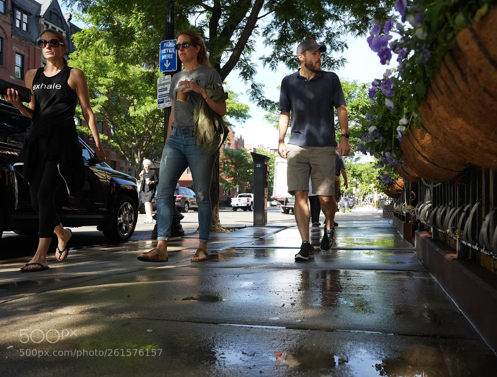 Sony a7 III sample photo. Newbury street photography