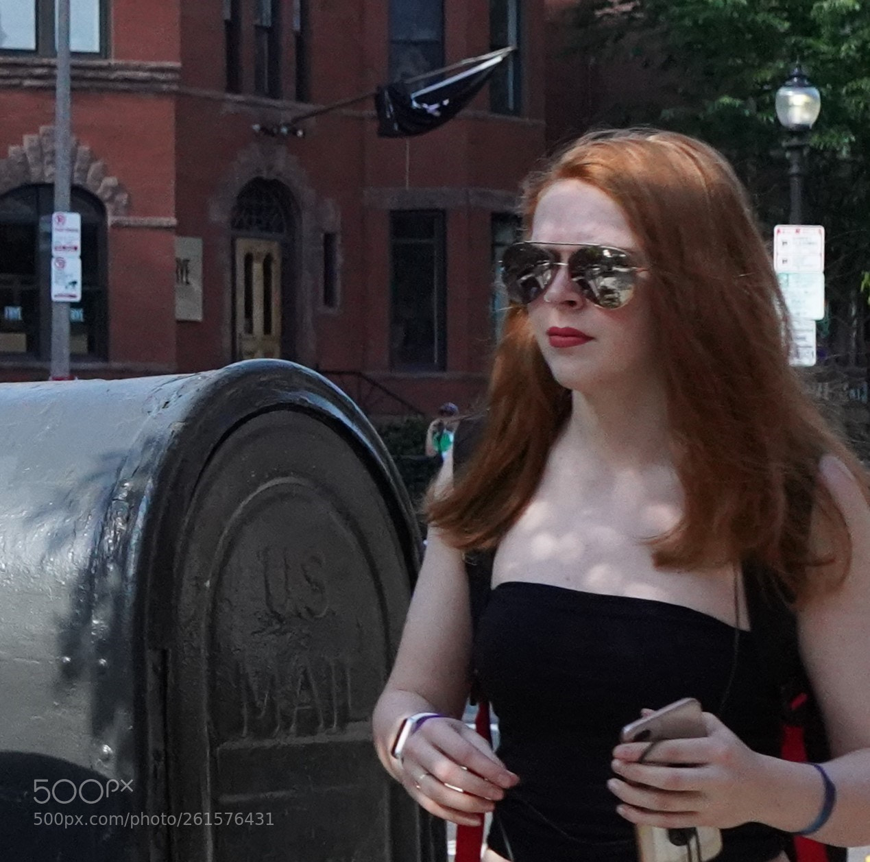 Sony a7 III sample photo. Red lipstick photography