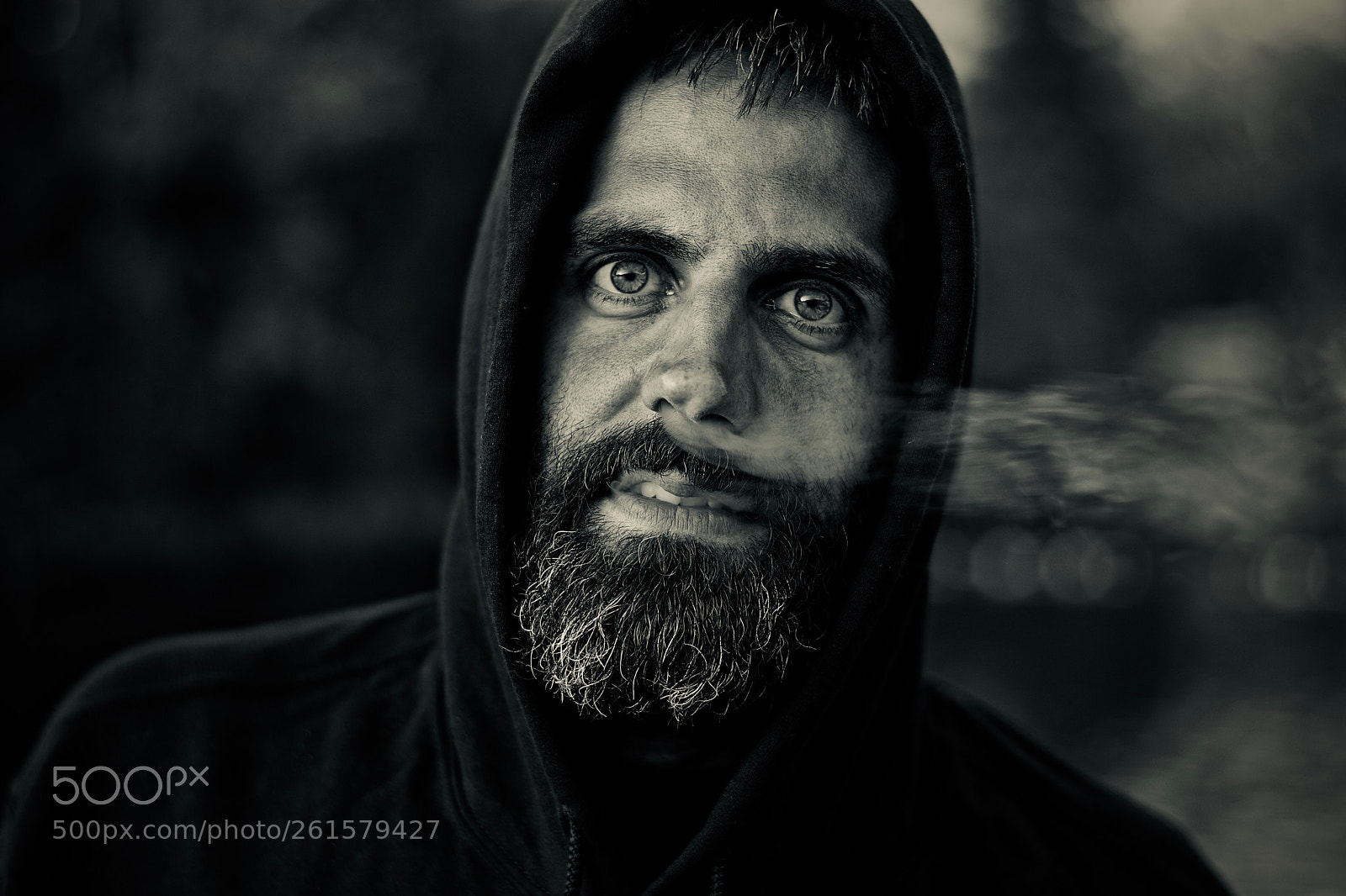 Nikon D5300 sample photo. Smoking man. photography