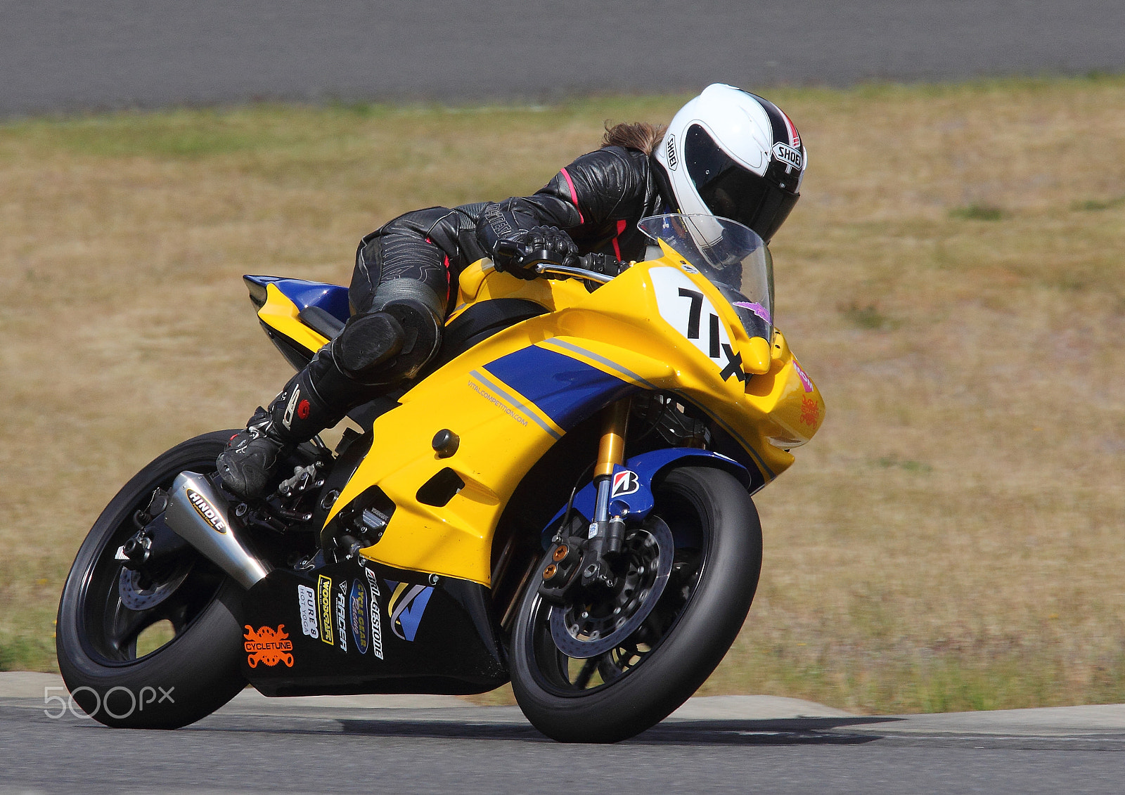 Canon EF 70-200mm F4L USM sample photo. Racer girl photography