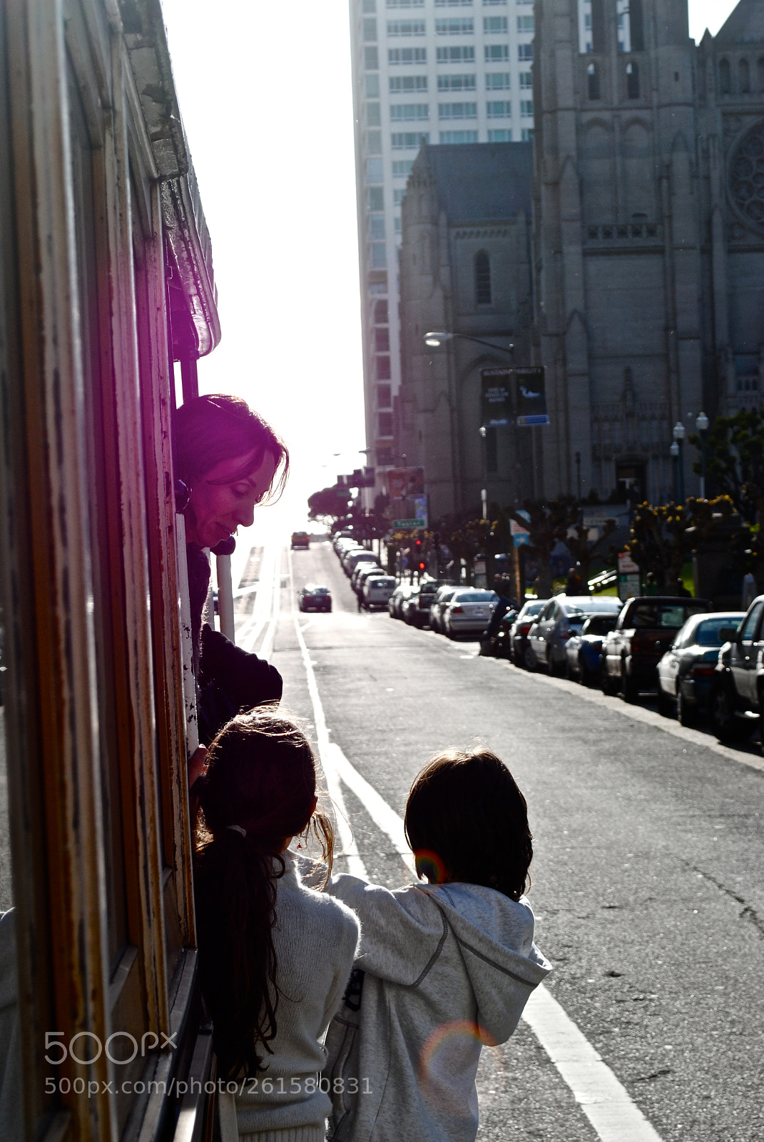 Nikon D3000 sample photo. Cable car photography