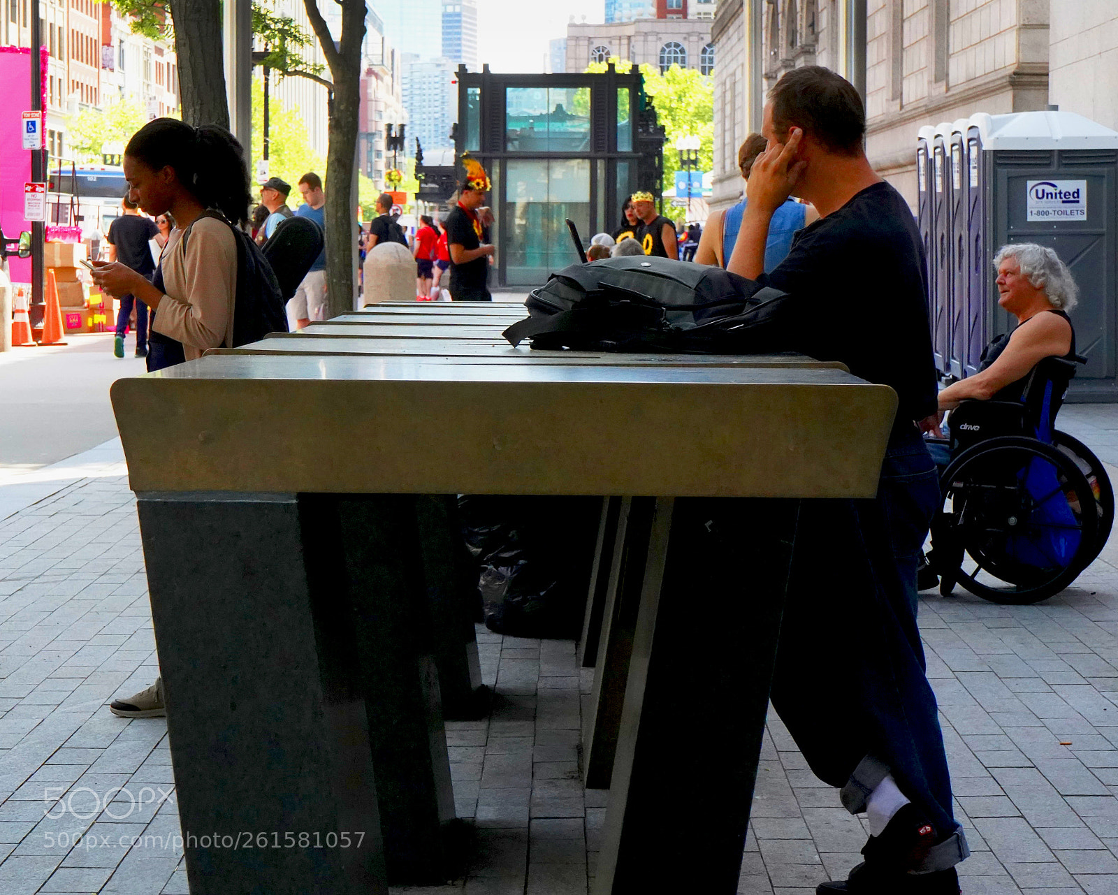 Sony a7 III sample photo. Boylston st boson photography
