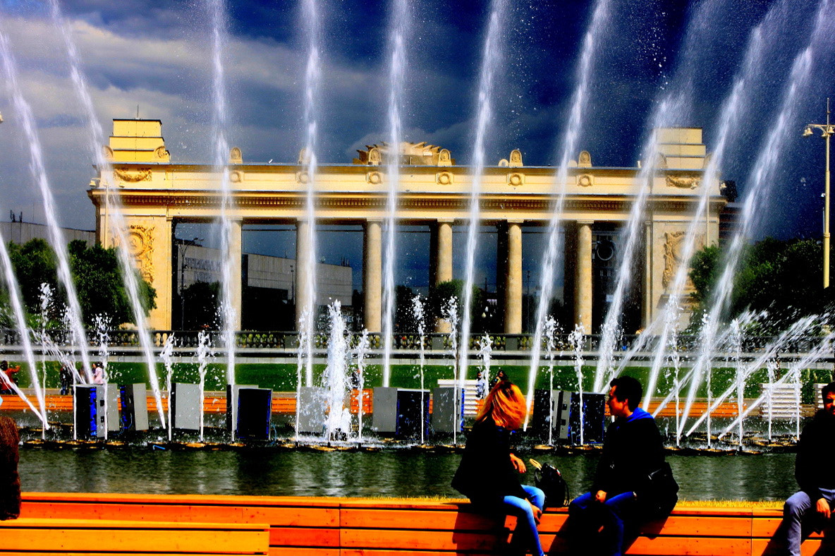 Canon EF 75-300mm f/4-5.6 sample photo. Москва Парк Горького photography