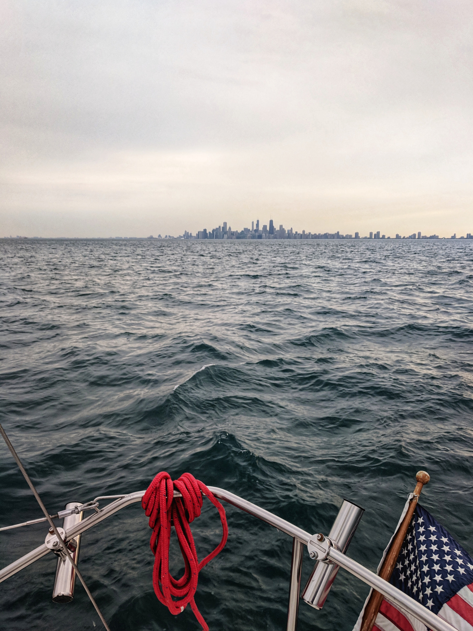 Google Pixel XL sample photo. Sailing chicago photography