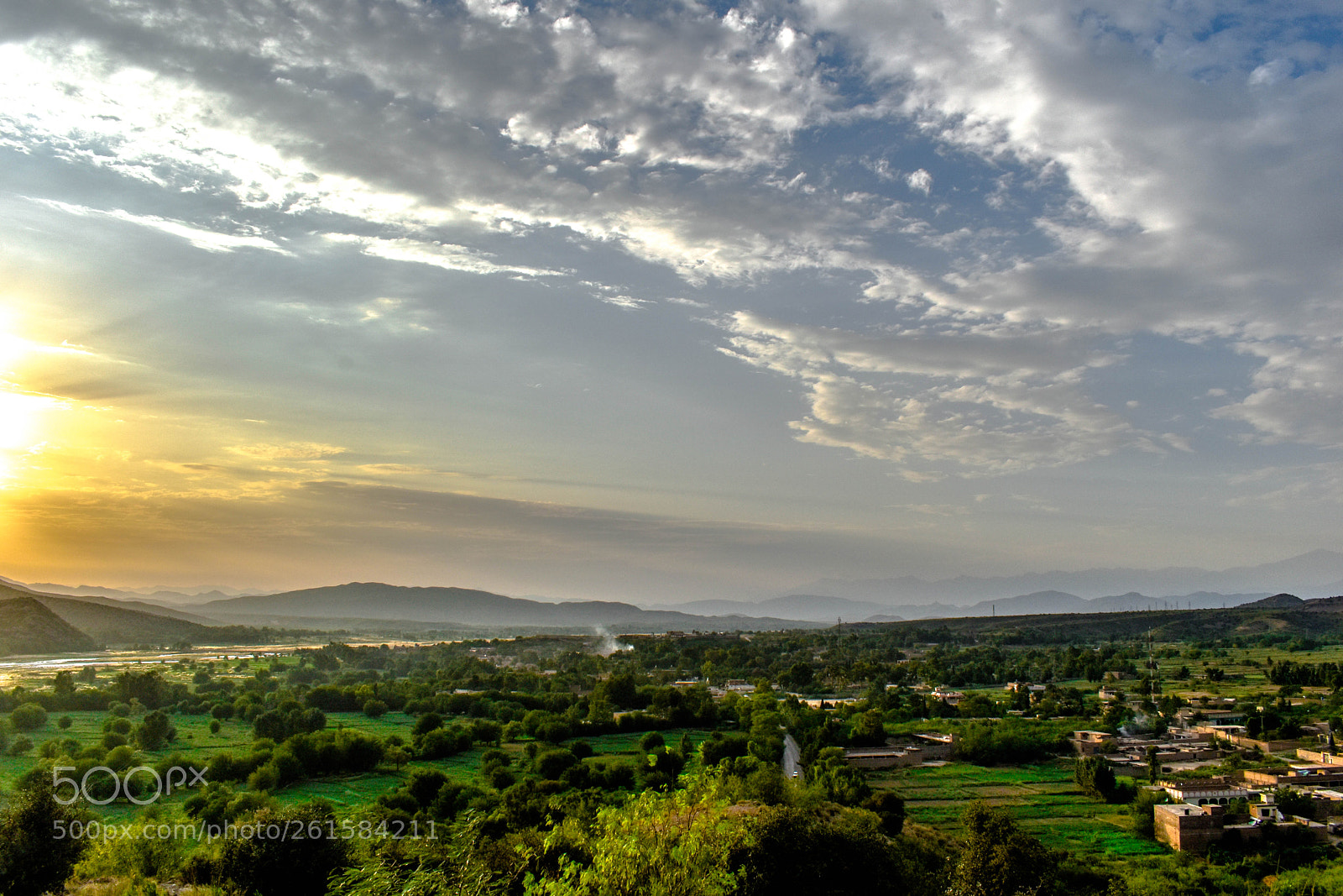 Nikon D5500 sample photo. Ariel view of alizai photography