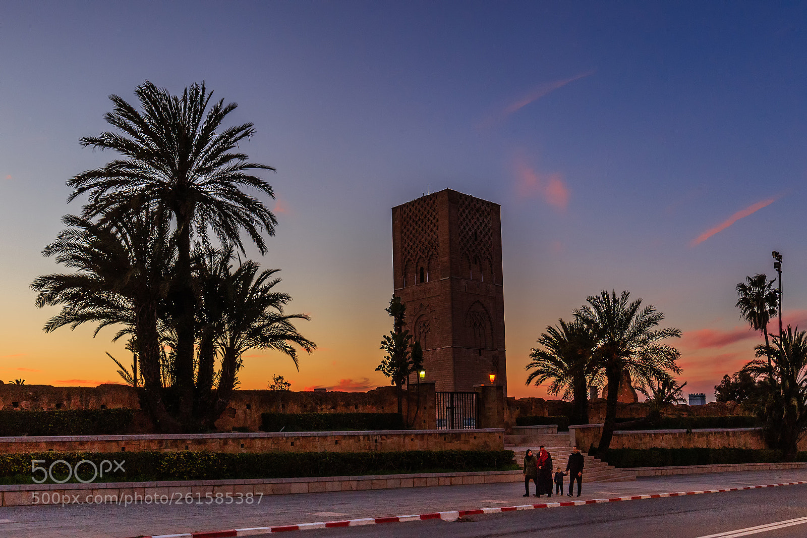 Canon EOS 6D sample photo. Hassan tower in sunset photography
