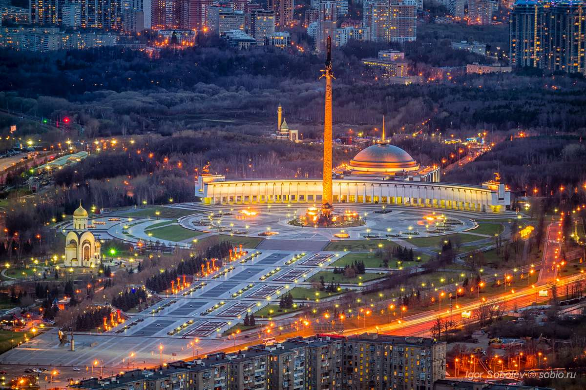 Sony a7R sample photo. Memorial poklonnaya hill in moscow photography