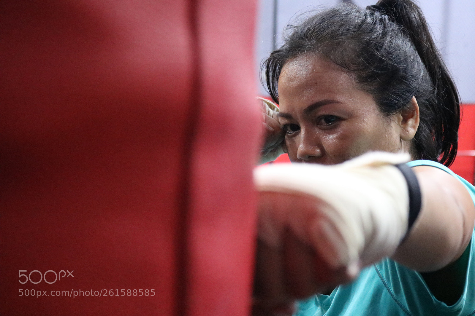 Canon EOS 750D (EOS Rebel T6i / EOS Kiss X8i) sample photo. Woman in a gym photography