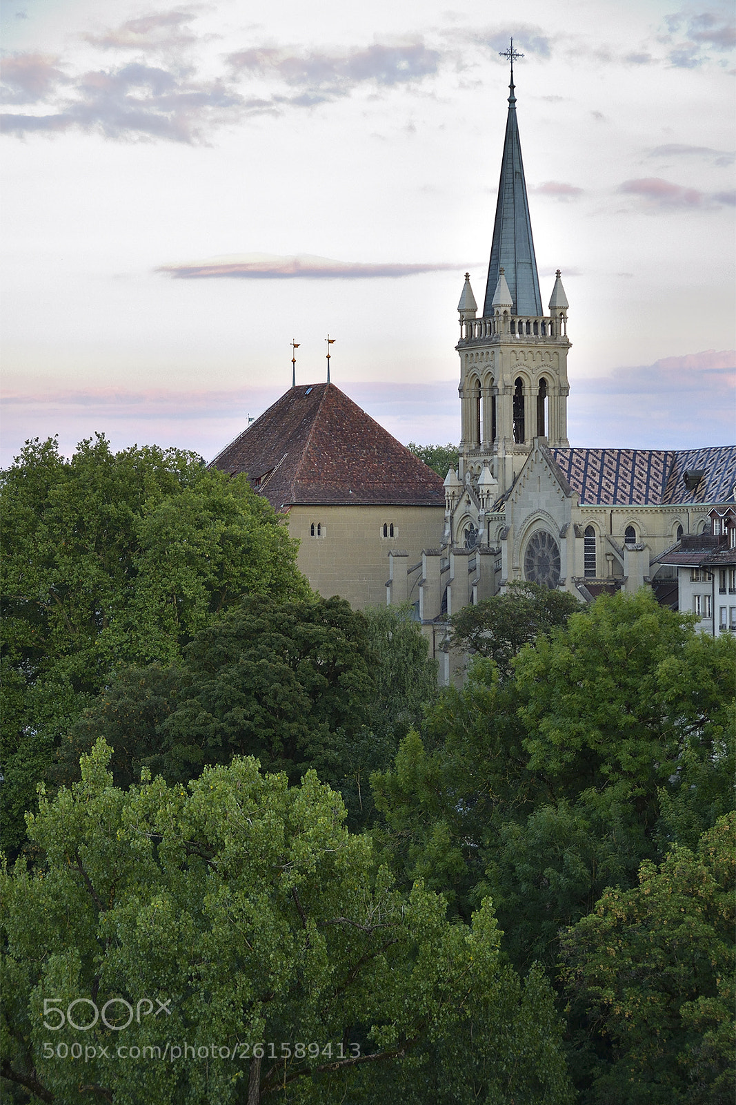 Nikon D7000 sample photo. Bern. kirche sankt peter photography