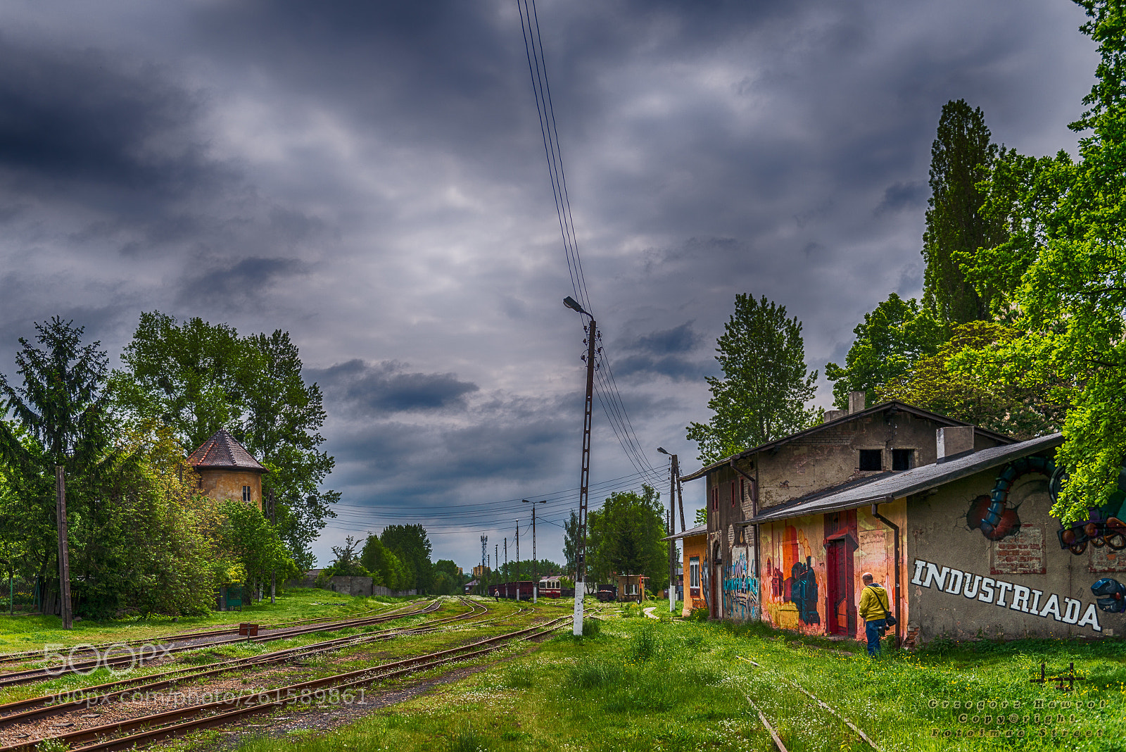 Nikon D800 sample photo. Stacja kolei w skotorowej photography