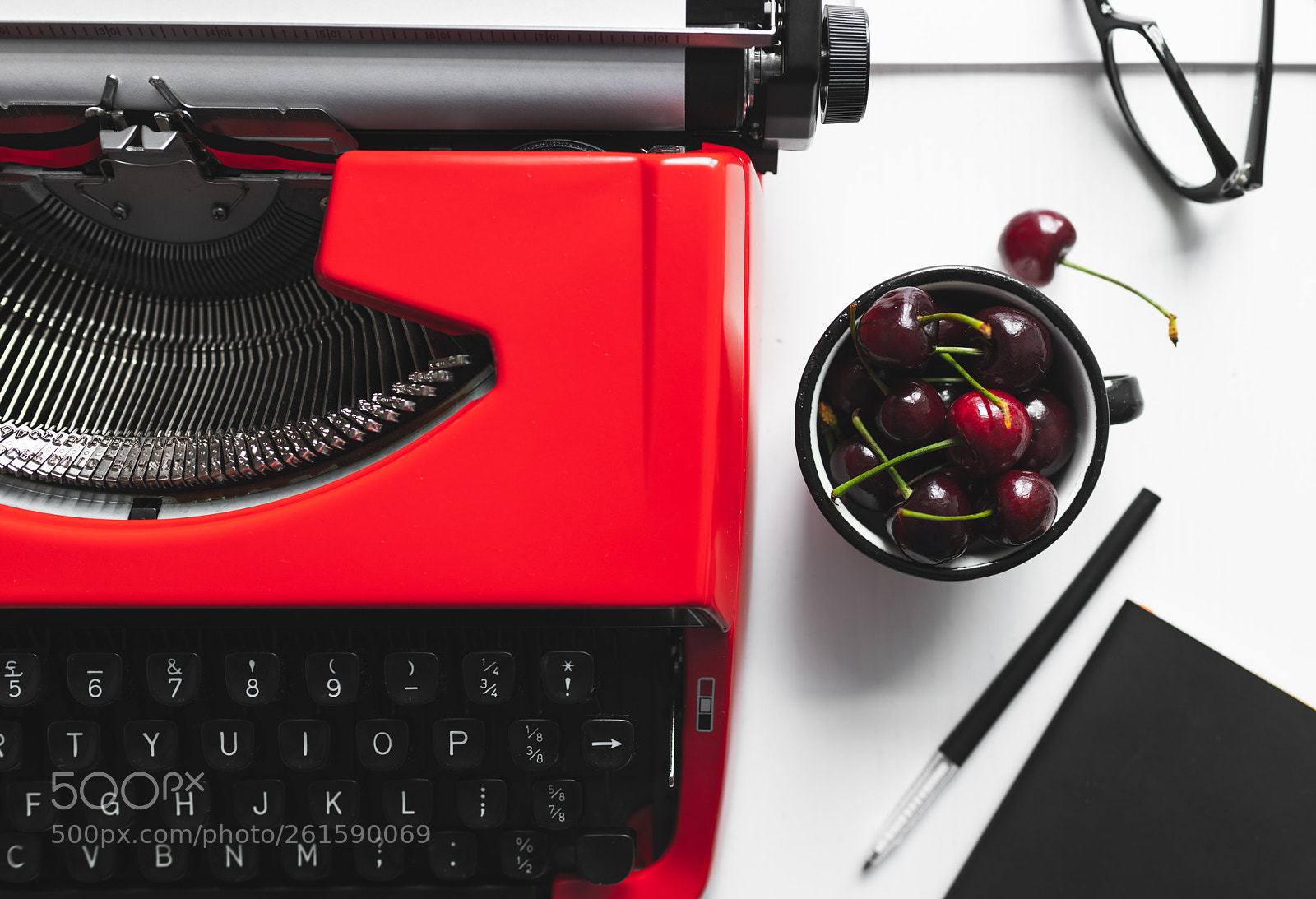 Nikon D850 sample photo. Workplace with bright red photography
