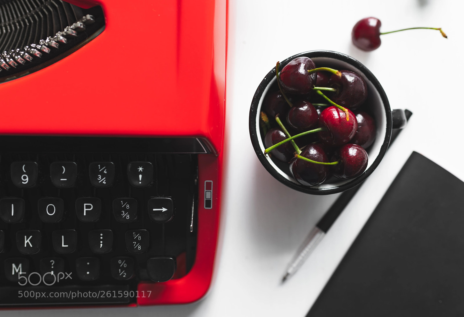 Nikon D850 sample photo. Workplace with bright red photography