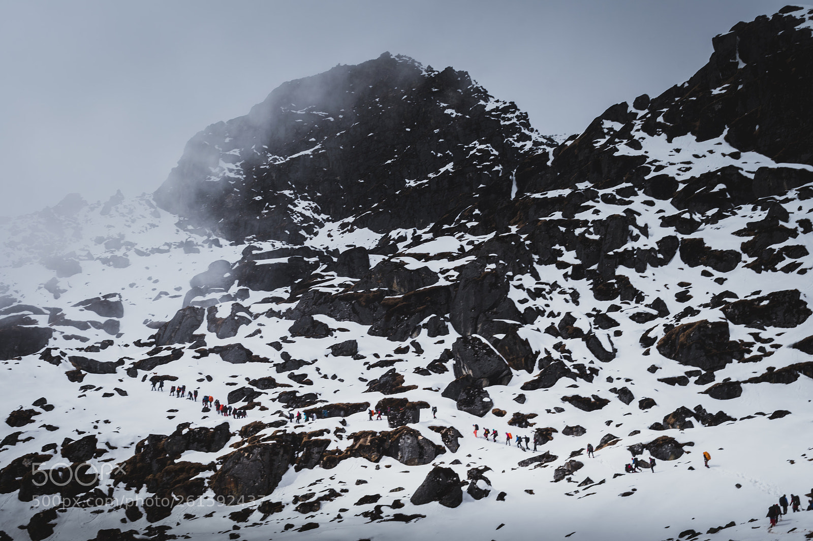 Nikon D5600 sample photo. A summit push photography
