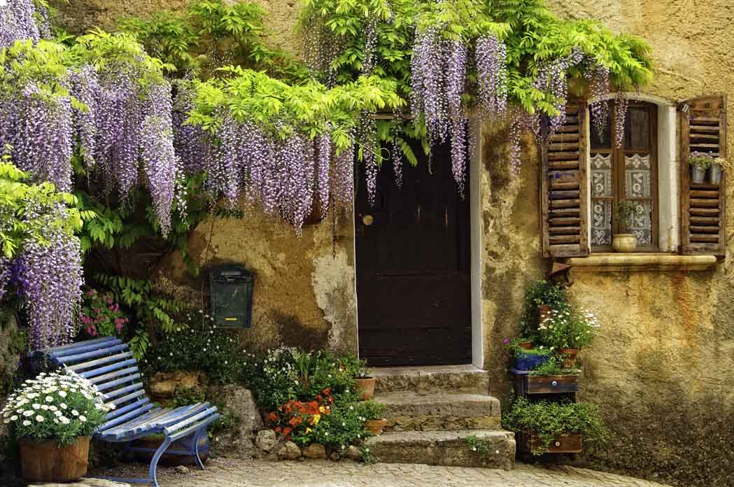 Pentax K-S1 sample photo. House village in provence photography