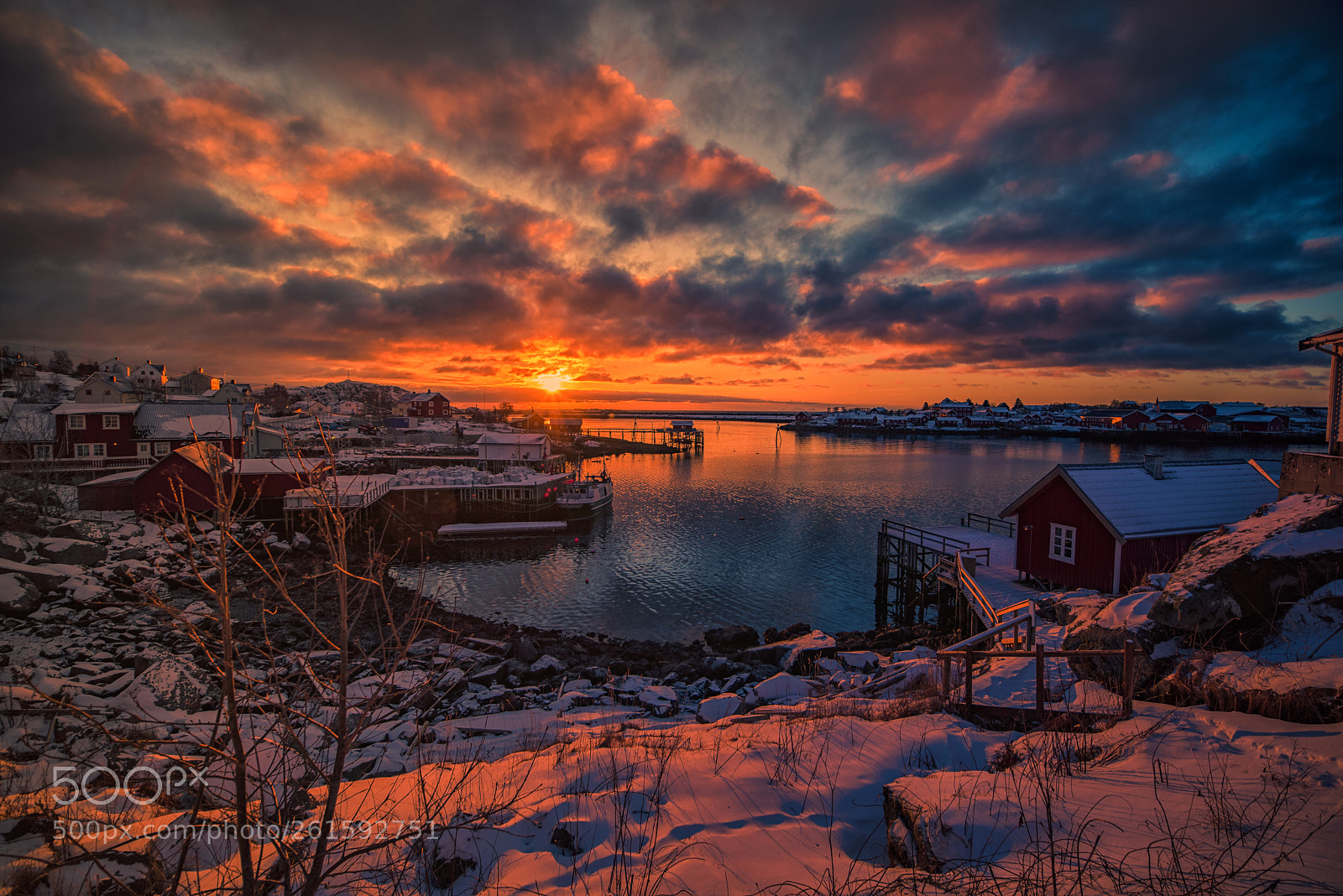Nikon D600 sample photo. Good morning reine photography