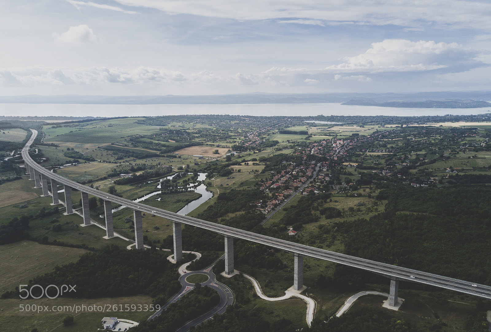 DJI FC220 sample photo. Viaduct photography