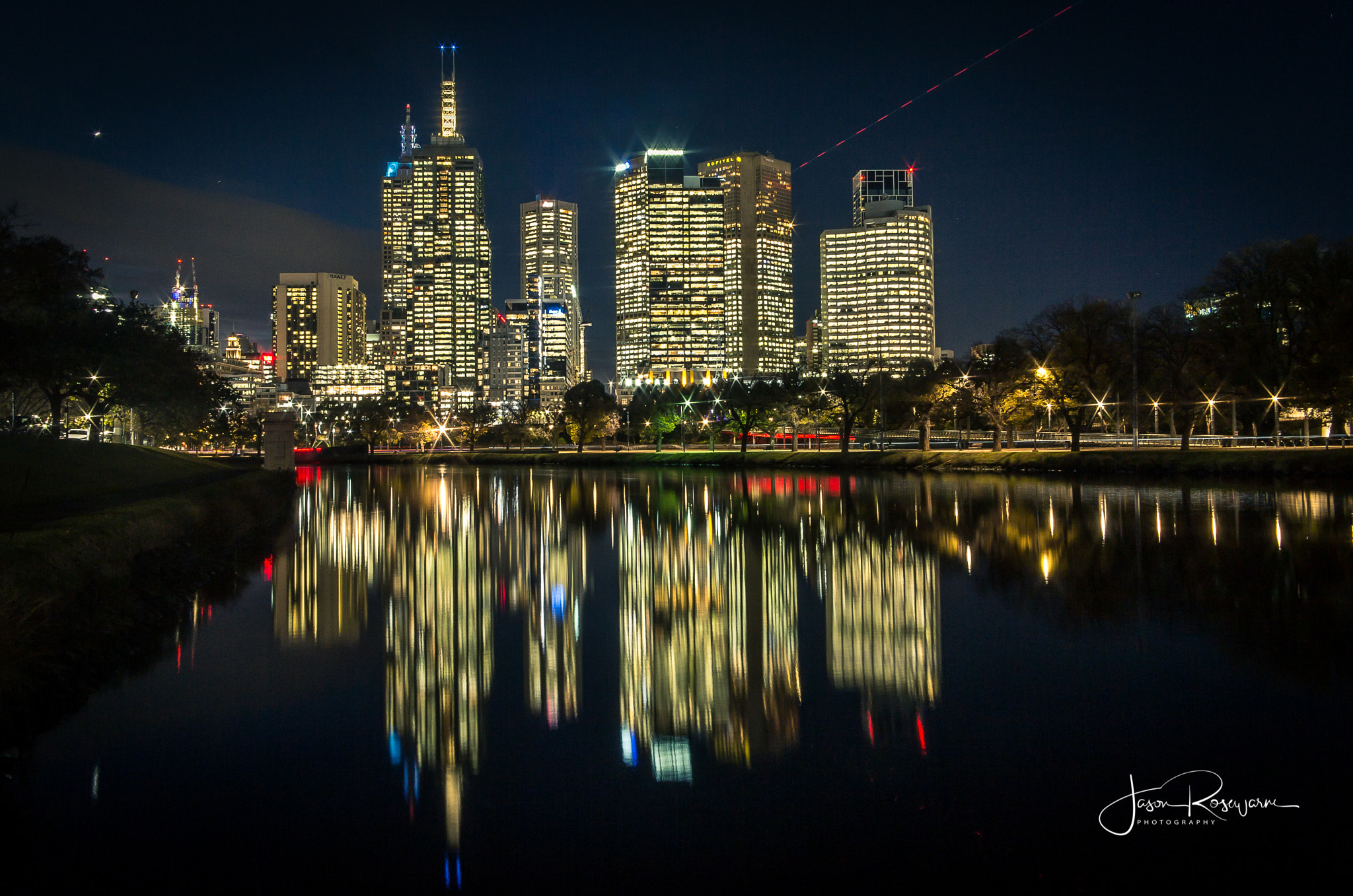 Canon PowerShot G1 X sample photo. 'melbourne nightscape' photography