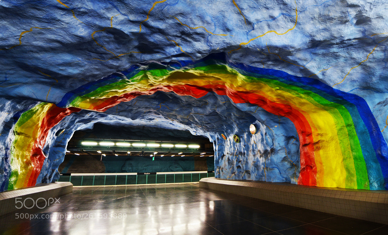 Nikon D5100 sample photo. Rainbow in the metro photography