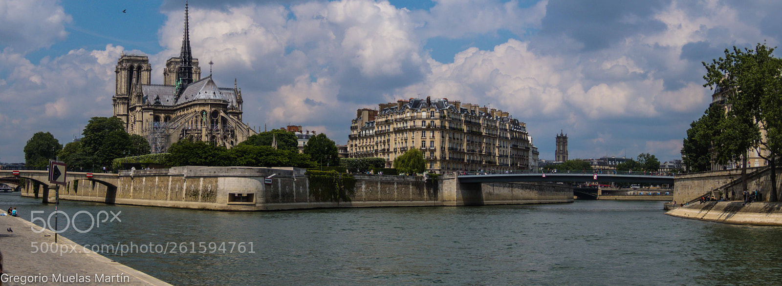 Canon PowerShot SX60 HS sample photo. Ile de la cité photography