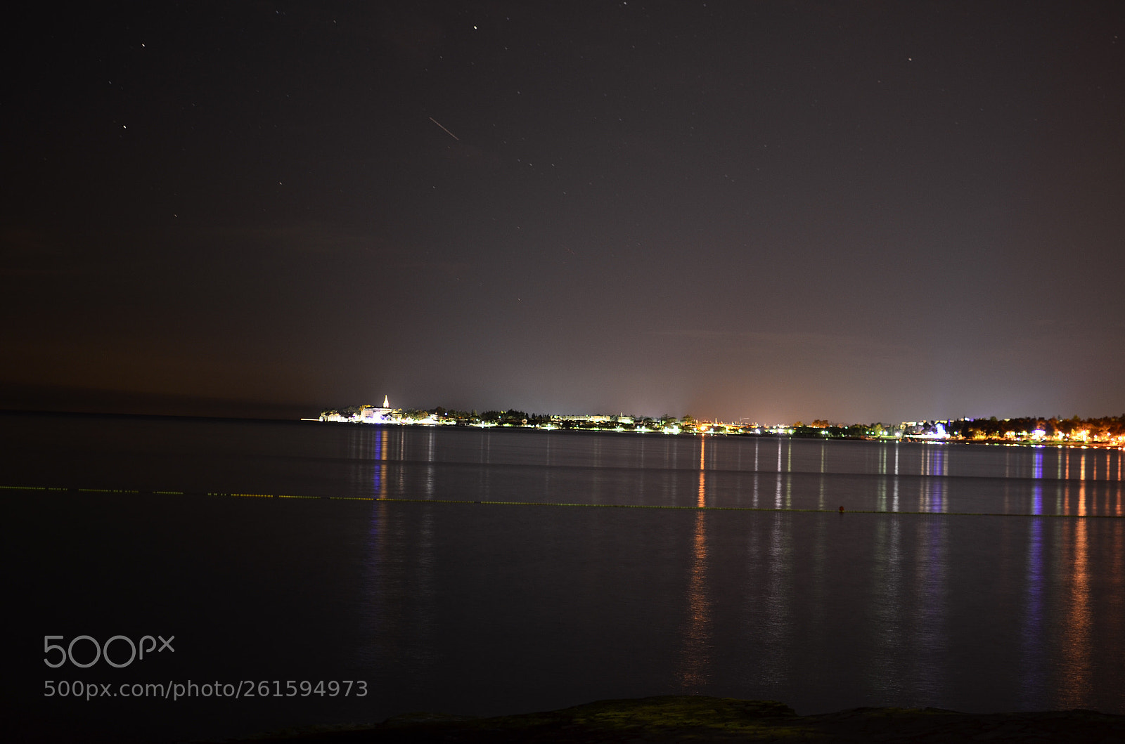 Nikon D5100 sample photo. Novigrad at night photography