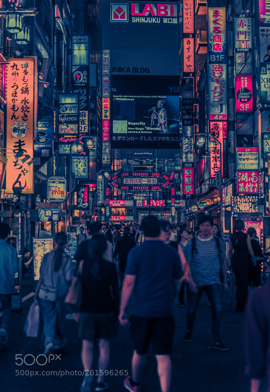 Sony a7R II sample photo. Psyber tokyo series photography