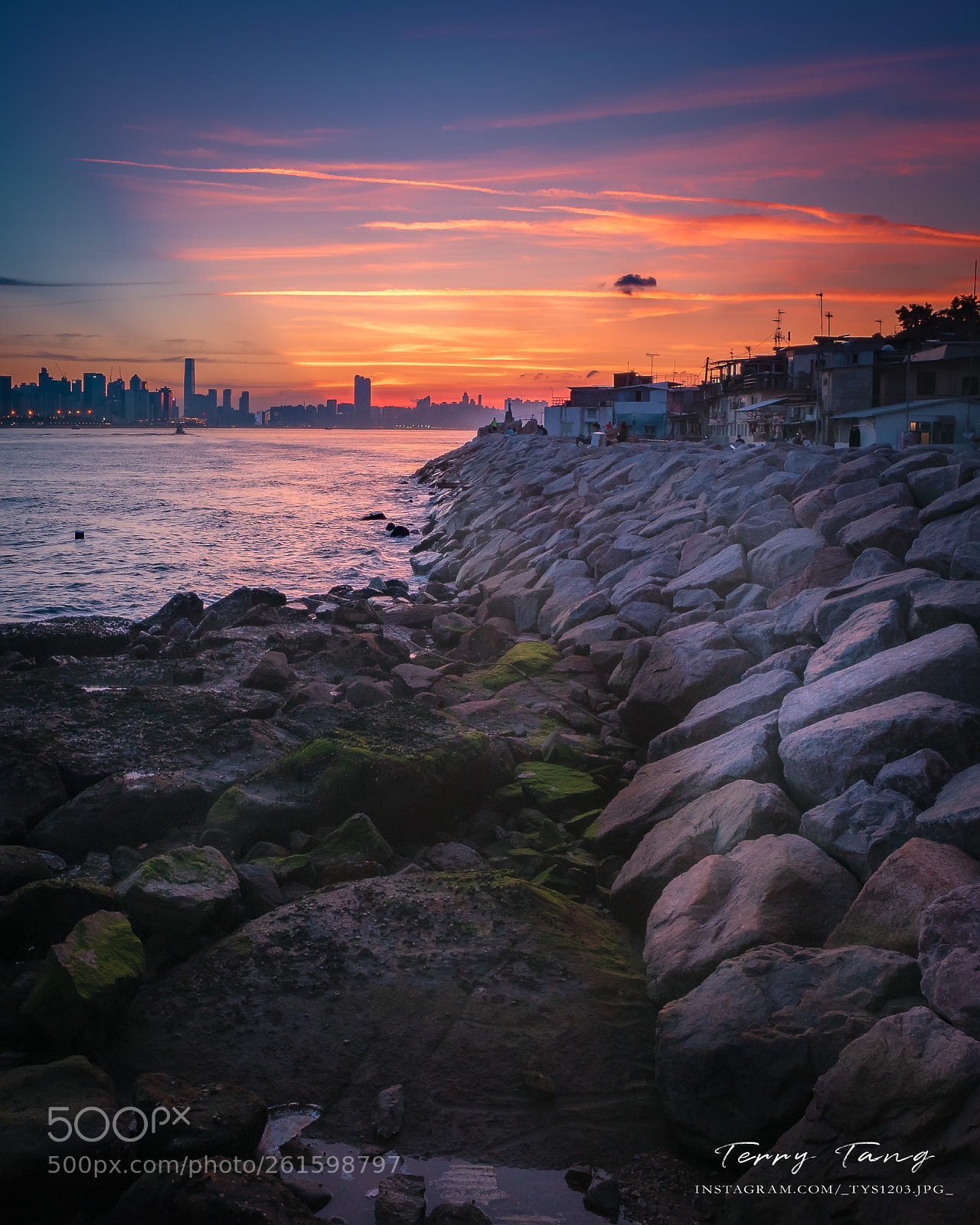 Nikon D5500 sample photo. Sunset coast photography
