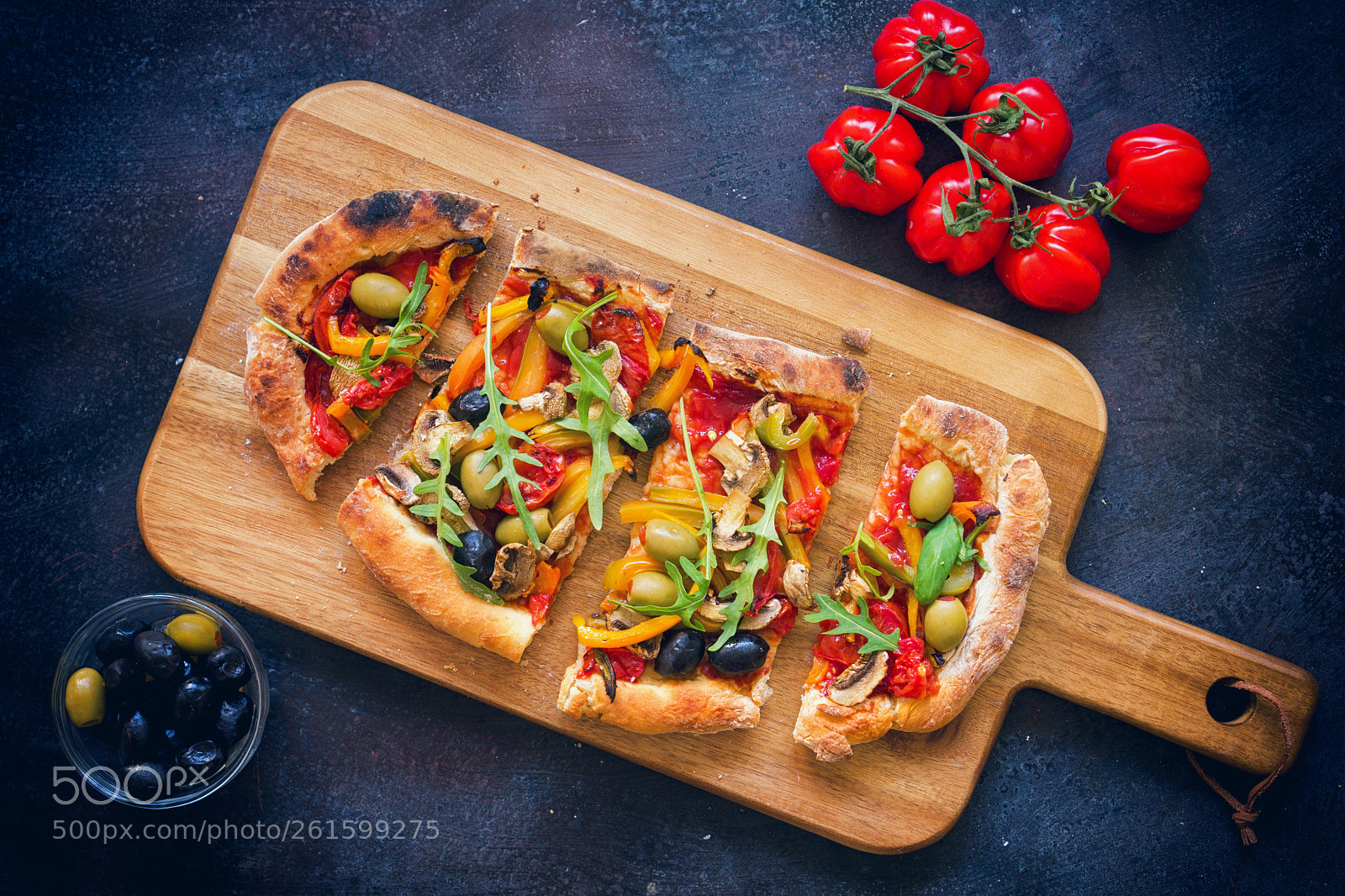 Sony a6300 sample photo. Vegetarian pizza photography