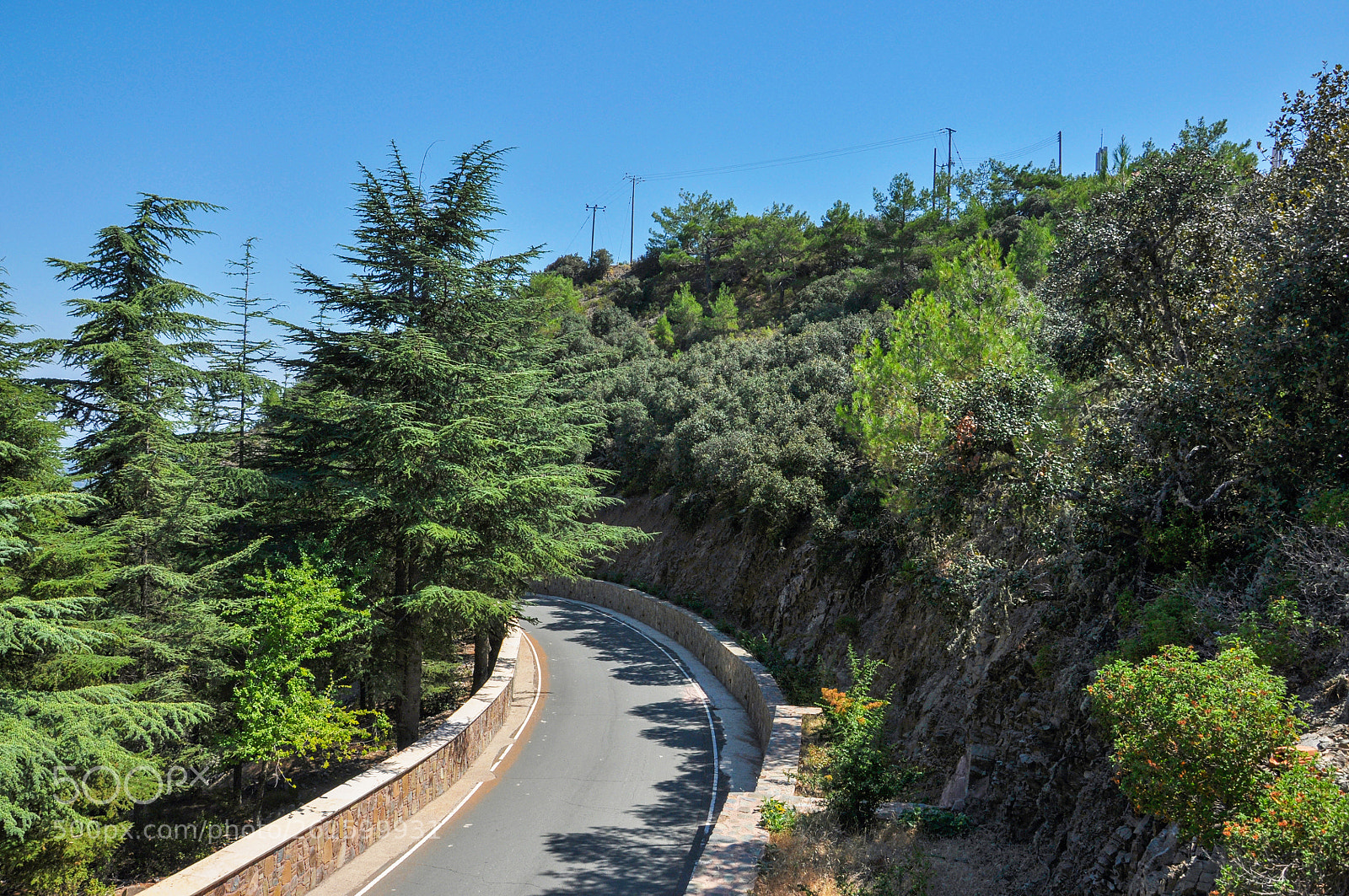 Nikon D90 sample photo. The road on mount photography