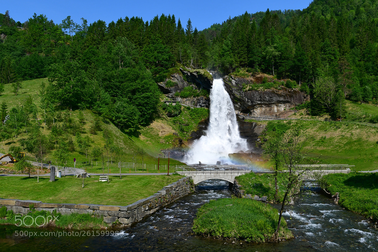 Nikon D500 sample photo. Steinsdalsfossen photography