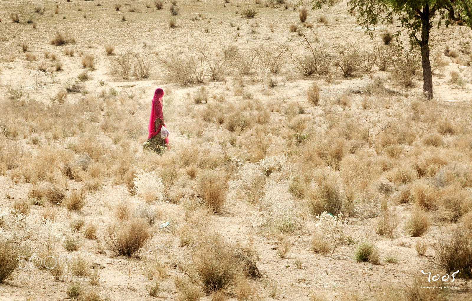 Canon EOS 5D Mark II sample photo. Women in a desert  photography