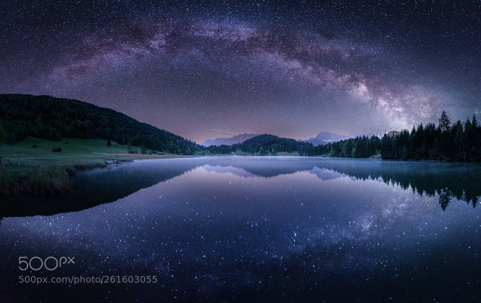 Nikon D750 sample photo. Geroldsee bei nacht photography