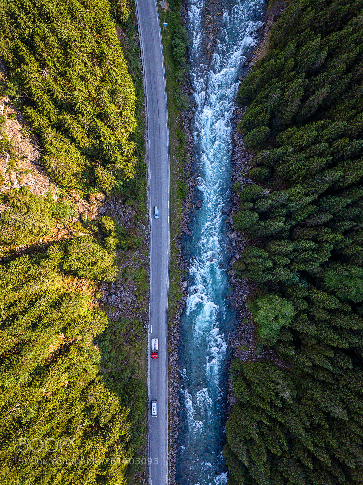 DJI FC220 sample photo. Road trip, odda, norway photography