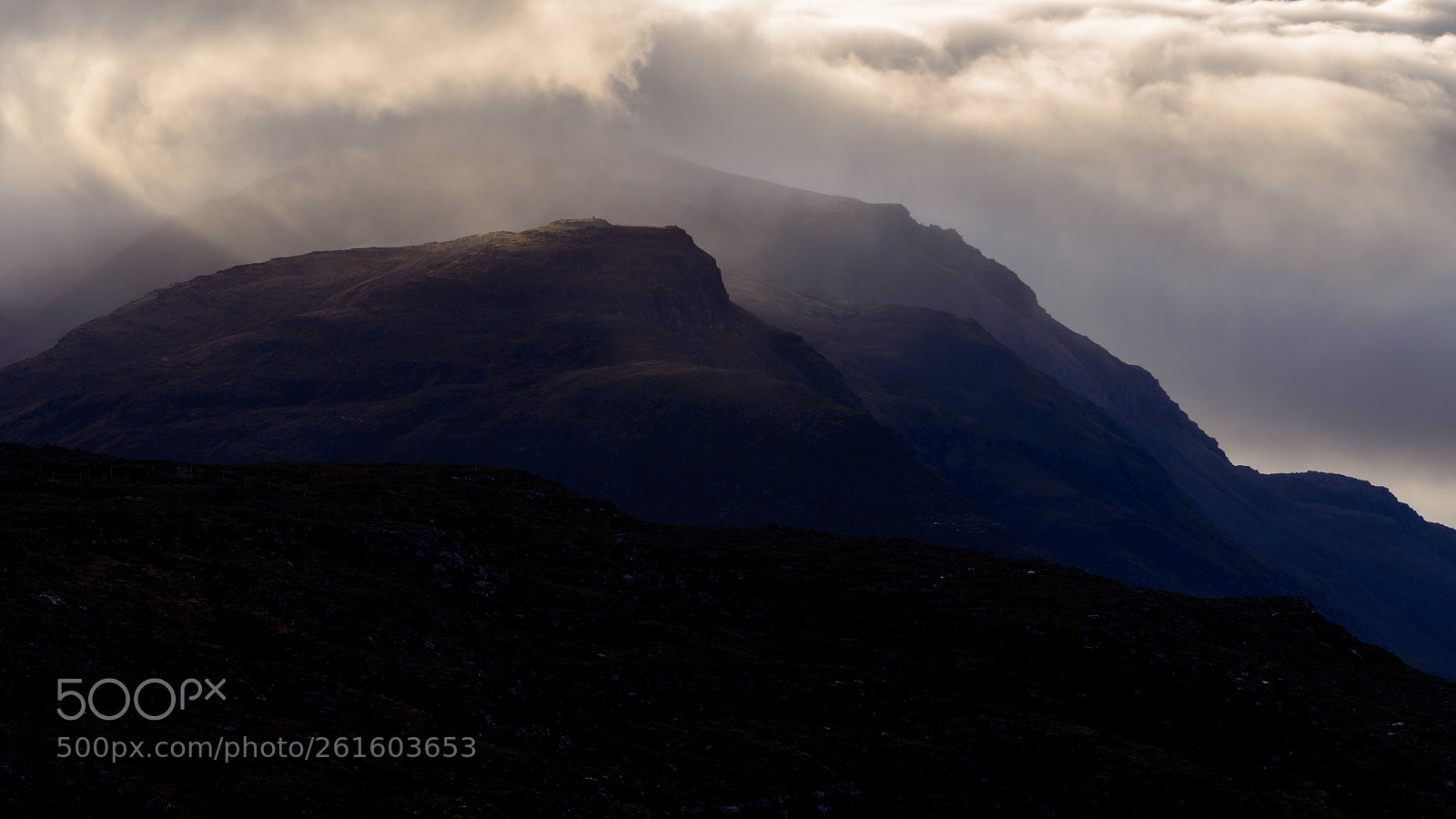 Nikon D610 sample photo. Liathach photography