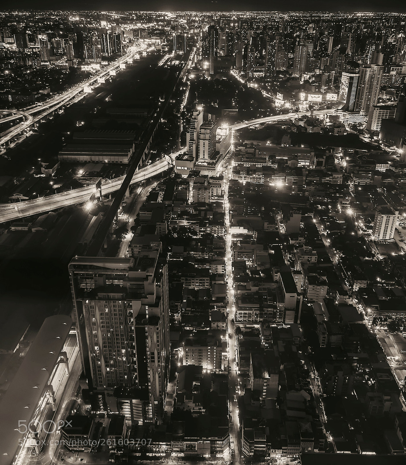 HUAWEI CLT-L29 sample photo. Skyline of bangkok photography