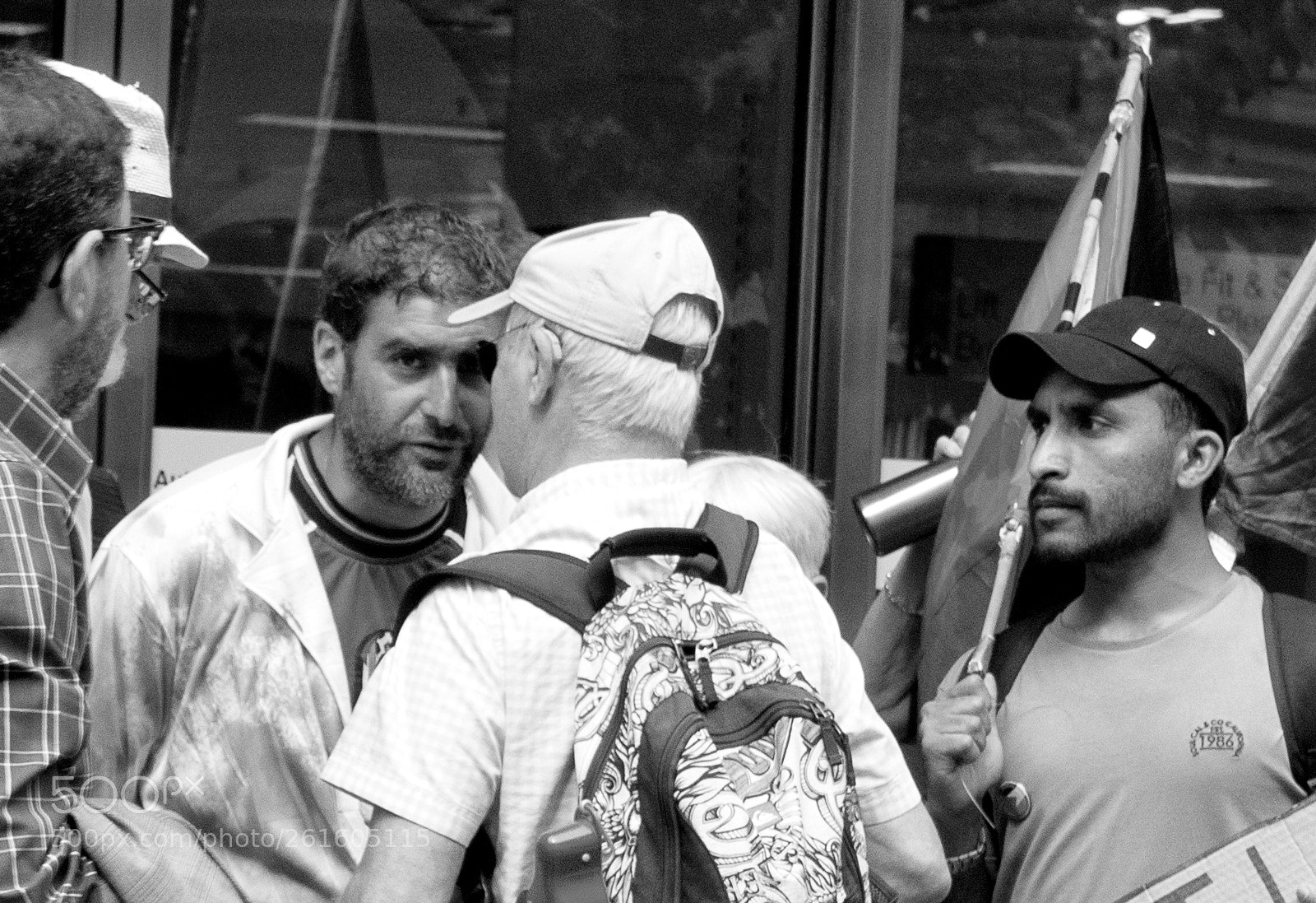 Canon EOS 80D sample photo. Anti-israel protesters, manchester photography