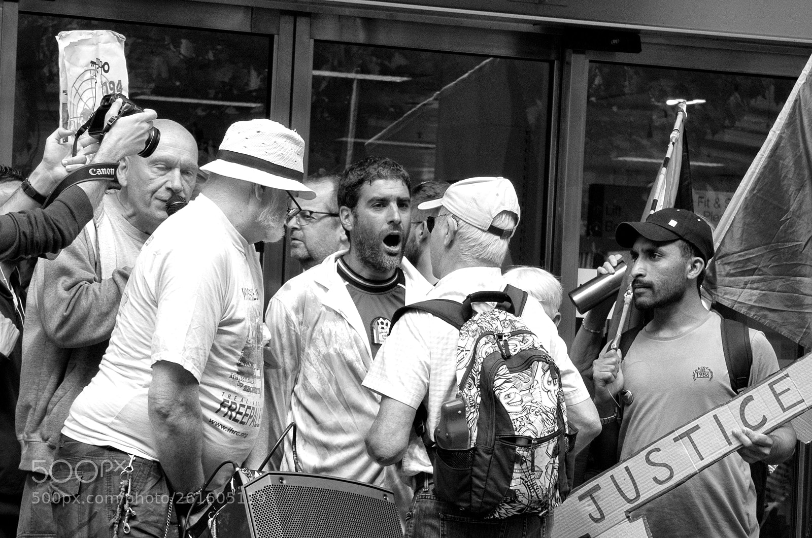 Canon EOS 80D sample photo. Anti-israel protesters, manchester photography