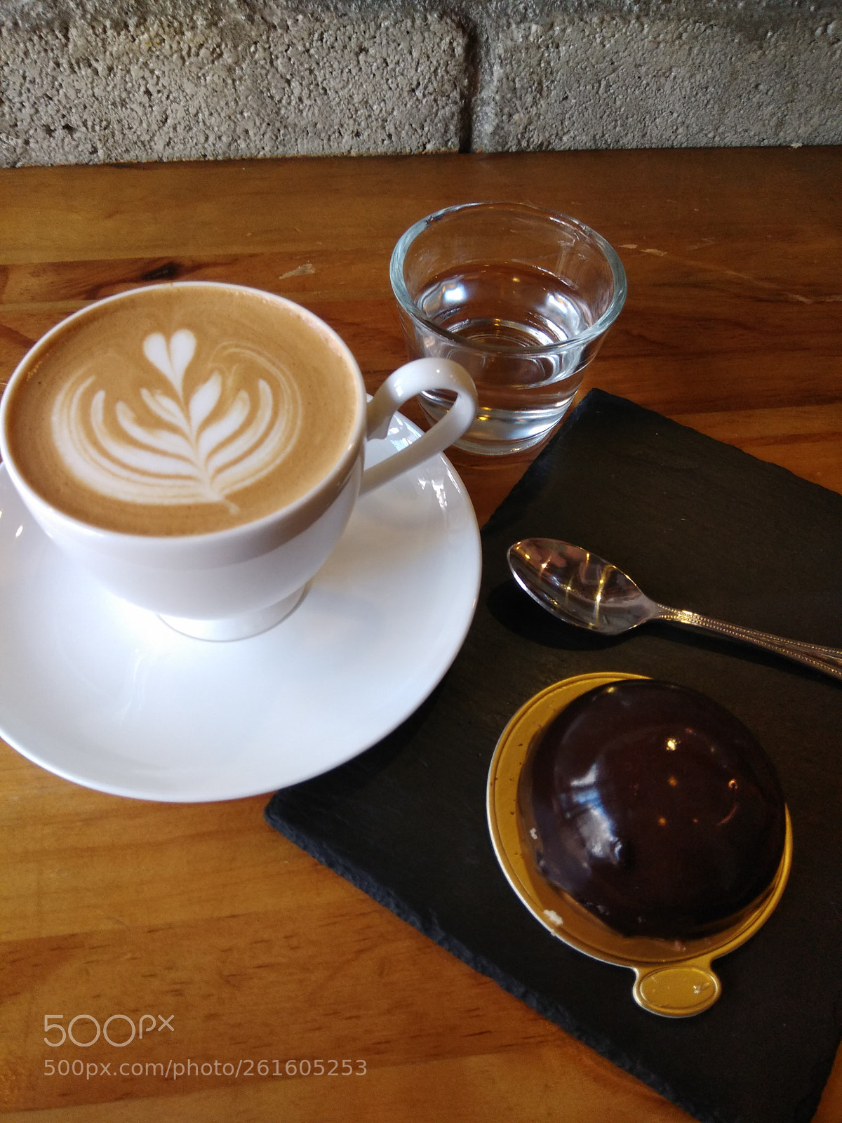 Xiaomi Redmi Note 4 sample photo. Latte & 60% chocolate mousse cake photography