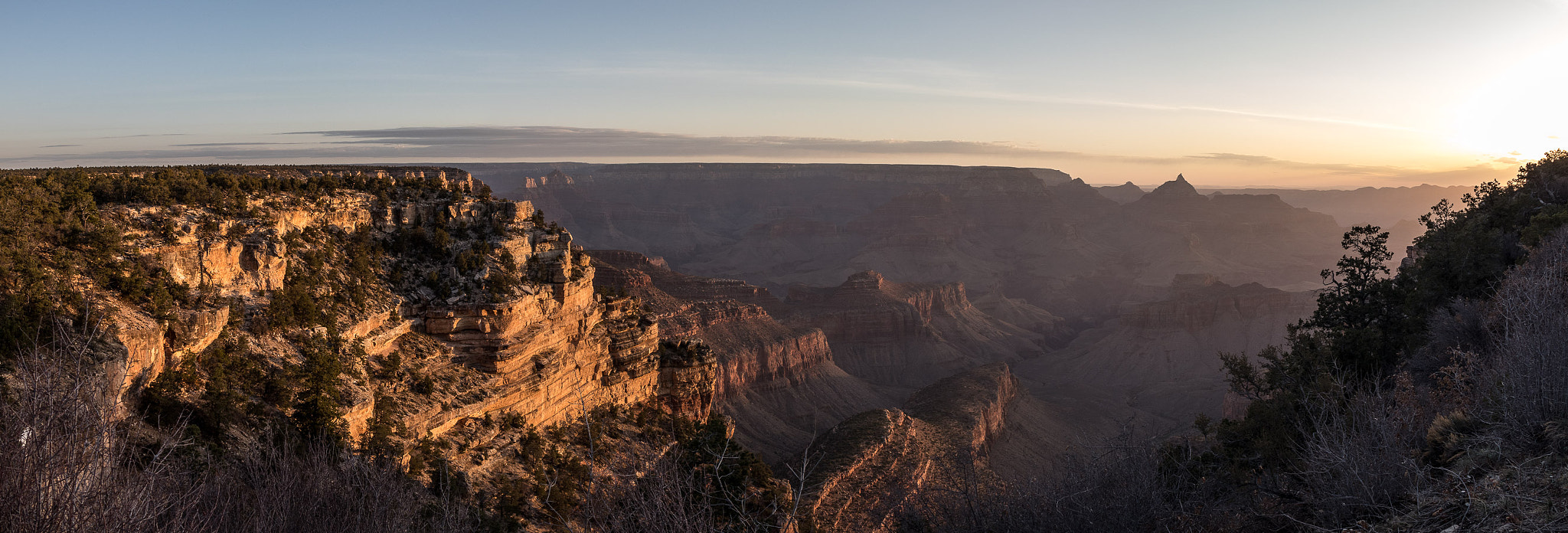 Canon EOS M5 sample photo. Grand canyon south rim pano photography