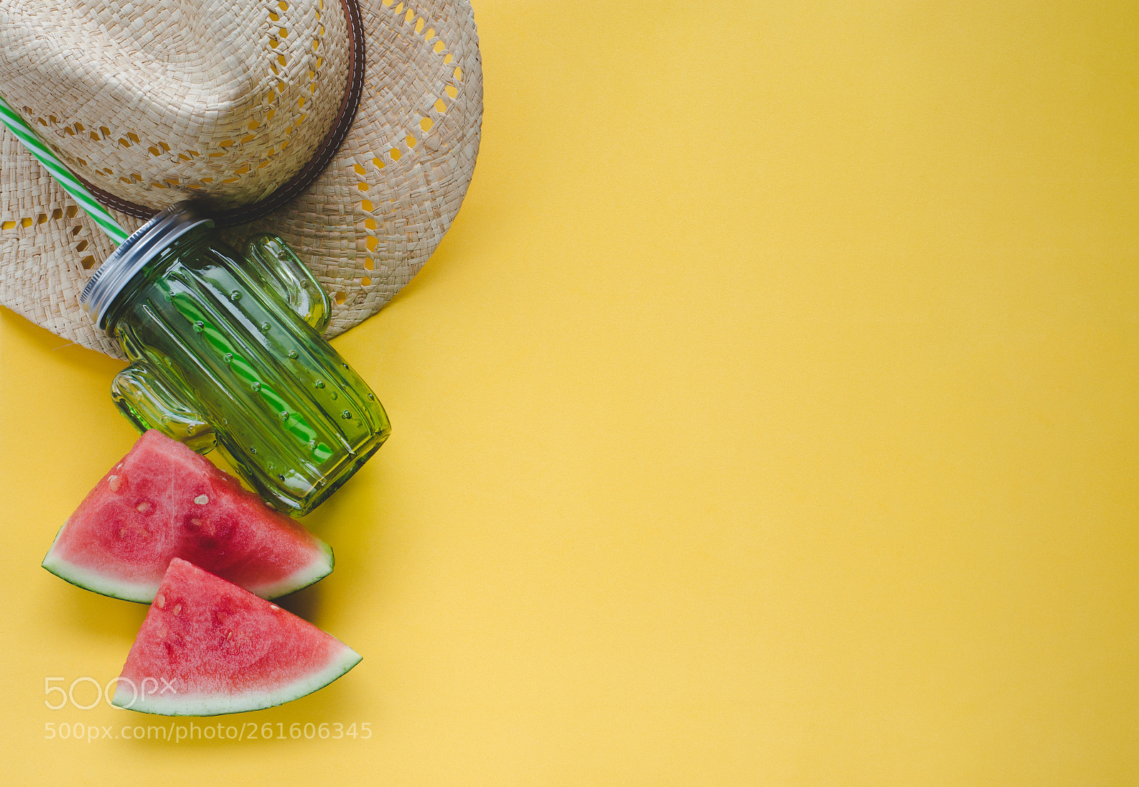 Nikon D5100 sample photo. Summer composition with watermelon photography