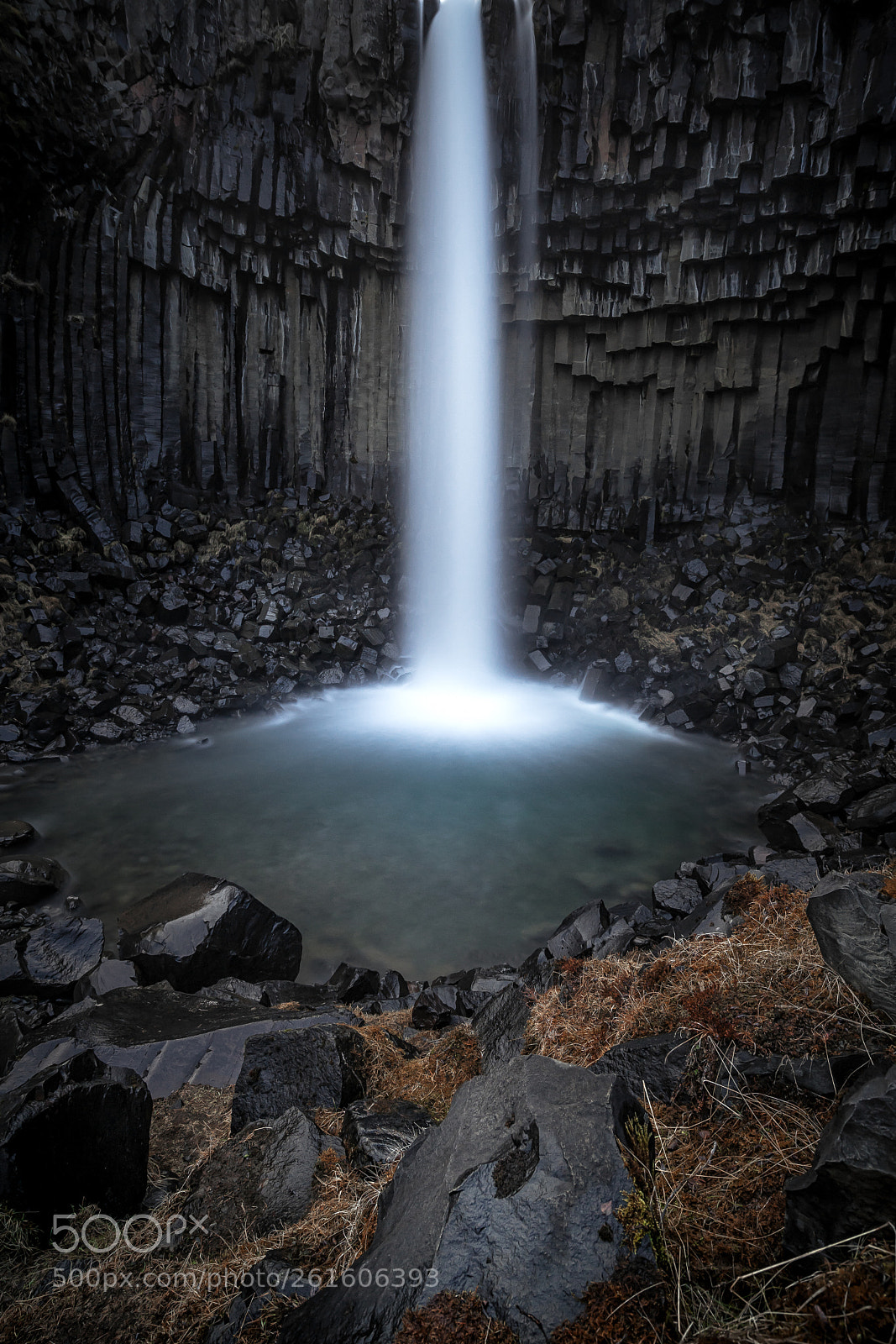 Sony a7 II sample photo. Svartifoss photography