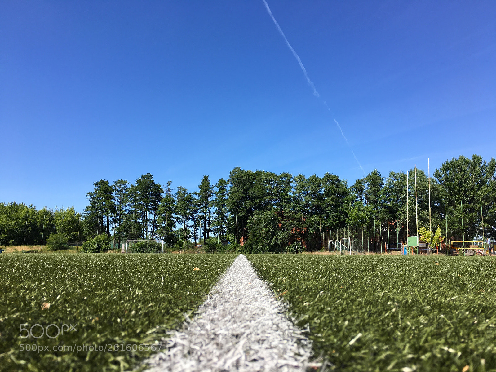 Apple iPhone 6s Plus sample photo. Football field in the photography