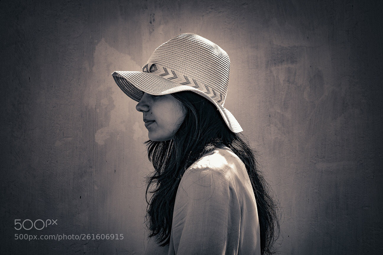 Canon EOS 60D sample photo. Portrait b&w model photography